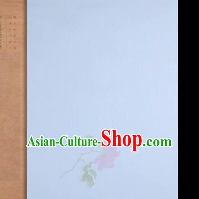 Traditional Chinese Blue Poem Paper Handmade The Four Treasures of Study Writing Art Paper