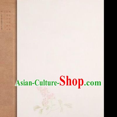 Traditional Chinese Beige Poem Paper Handmade The Four Treasures of Study Writing Art Paper