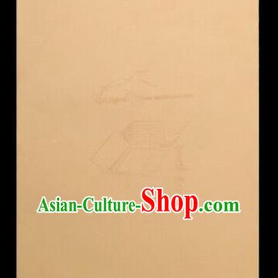 Traditional Chinese Ginger Xuan Paper Handmade The Four Treasures of Study Writing Art Paper