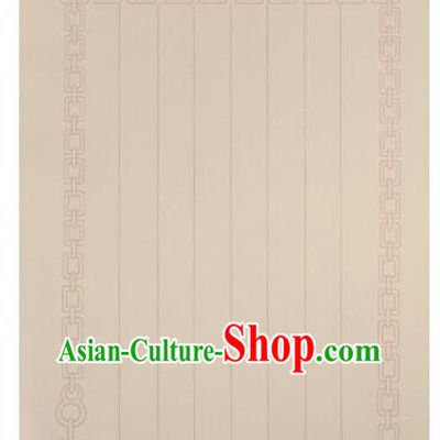 Traditional Chinese Light Apricot Letter Xuan Paper Handmade The Four Treasures of Study Writing Art Paper
