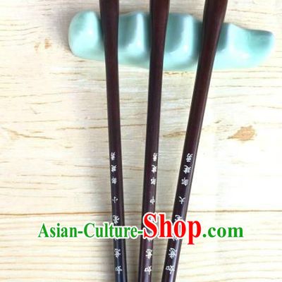 Traditional Chinese Calligraphy Bamboo Brush Handmade The Four Treasures of Study Writing Brush Pen