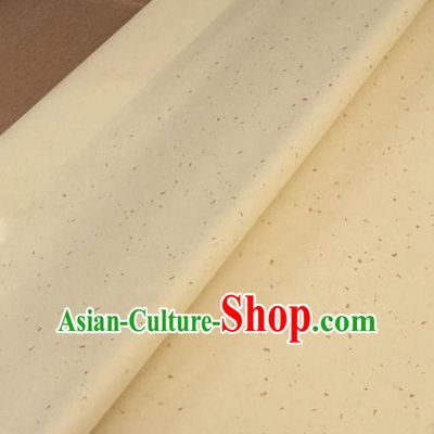 Chinese Traditional Calligraphy Light Yellow Xuan Paper Handmade The Four Treasures of Study Writing Art Paper