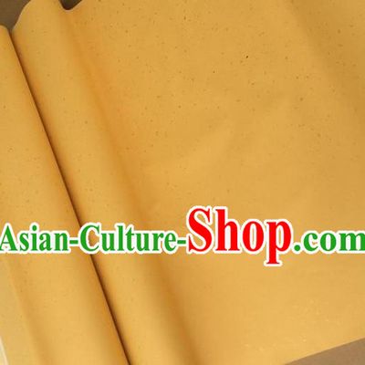 Chinese Traditional Calligraphy Yellow Xuan Paper Handmade The Four Treasures of Study Writing Art Paper