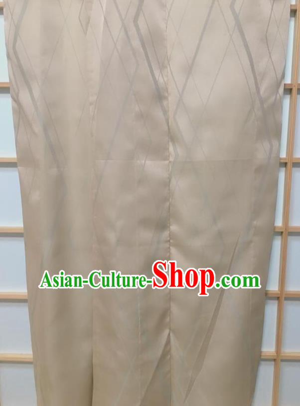 Japanese Traditional Light Grey Furisode Kimono Japan Yukata Dress Costume for Women Japanese Traditional Light Grey Furisode Kimono Japan Yukata Dress Costume for Women