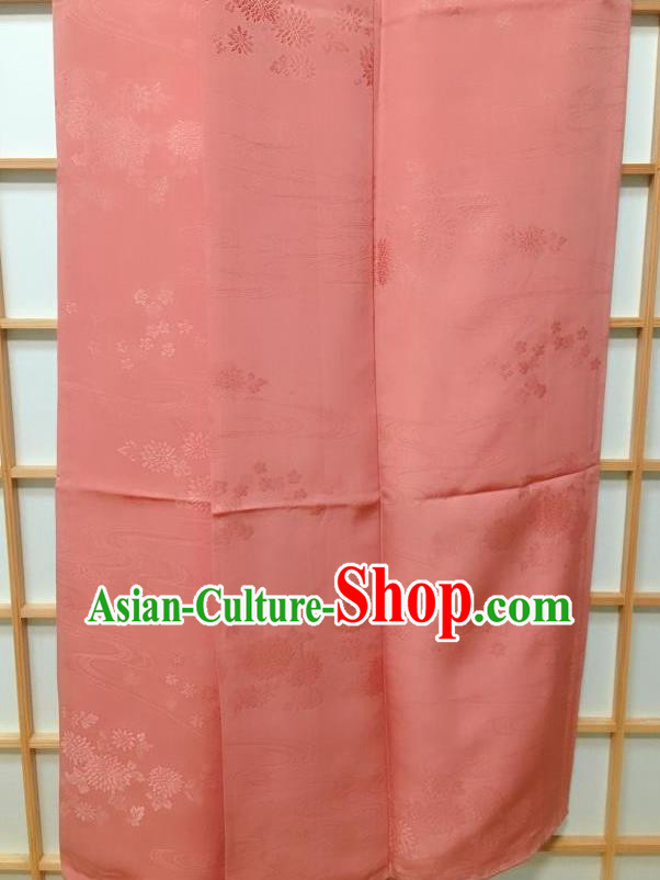 Traditional Japanese Chrysanthemum Pattern Pink Furisode Kimono Japan Yukata Dress Costume for Women Traditional Japanese Chrysanthemum Pattern Pink Furisode Kimono Japan Yukata Dress Costume for Women