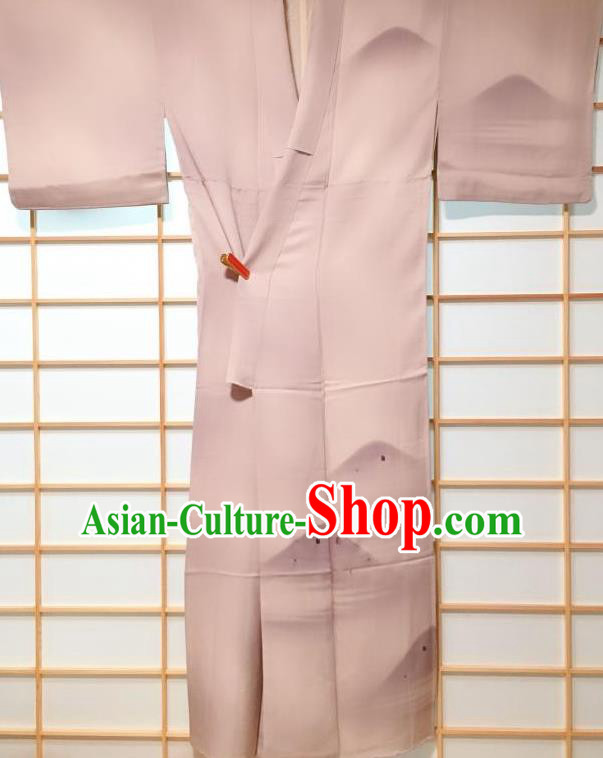 Traditional Japanese Classical Mountain Pattern Grey Kimono Asian Japan Yukata Costume for Men Traditional Japanese Classical Mountain Pattern Grey Kimono Asian Japan Yukata Costume for Men