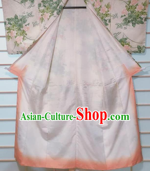 Traditional Japanese Pink Kimono Japan Classical Peony Pattern Yukata Dress Costume for Women Traditional Japanese Pink Kimono Japan Classical Peony Pattern Yukata Dress Costume for Women