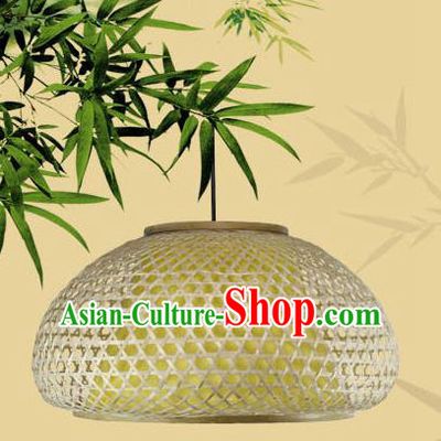 Chinese Traditional Bamboo Weaving Hanging Lanterns Handmade Lantern Lamp