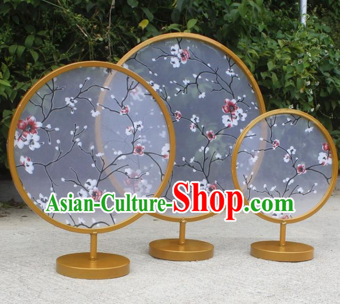 Handmade Chinese Iron Art Desk Folding Screens Traditional Wedding Decoration Handmade Chinese Iron Art Desk Folding Screens Traditional Wedding Decoration