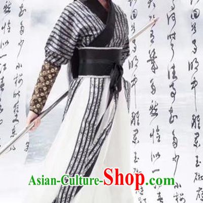 Chinese Ancient Female Swordsman Hanfu Dress Traditional Tang Dynasty Chivalrous Expert Costume for Women