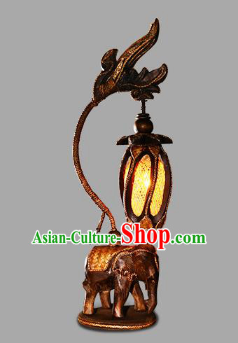 Southeast Asia Traditional Desk Lantern Thailand Handmade Wood Carving Elephant Lanterns Southeast Asia Traditional Desk Lantern Thailand Handmade Wood Carving Elephant Lanterns