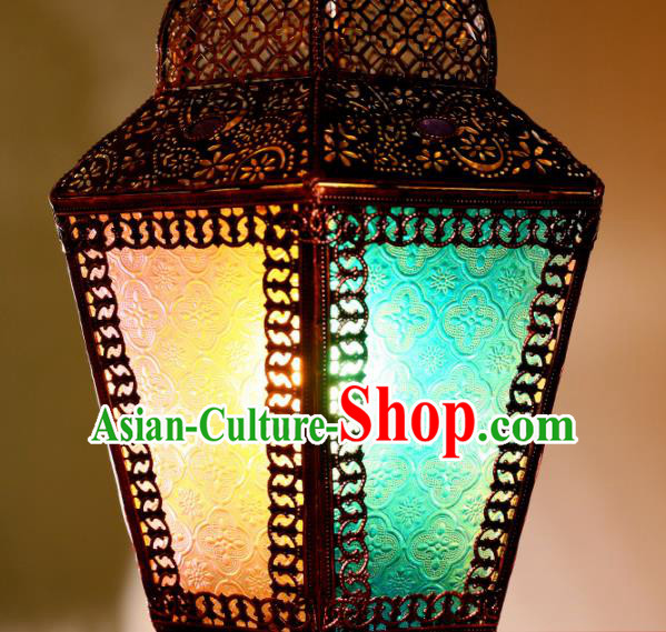 Southeast Asia Traditional Desk Lantern Thailand Handmade Iron Grass Elephant Lanterns Southeast Asia Traditional Desk Lantern Thailand Handmade Iron Grass Elephant Lanterns
