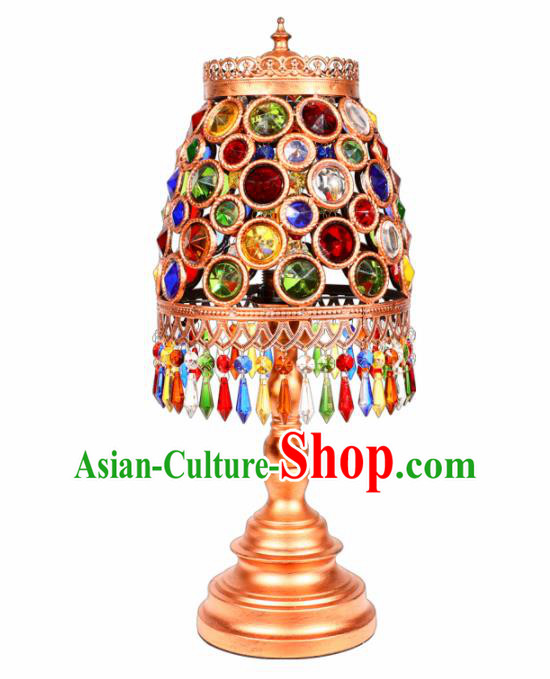 Southeast Asia Traditional Desk Lantern Thailand Handmade Grass Lanterns Southeast Asia Traditional Desk Lantern Thailand Handmade Grass Lanterns