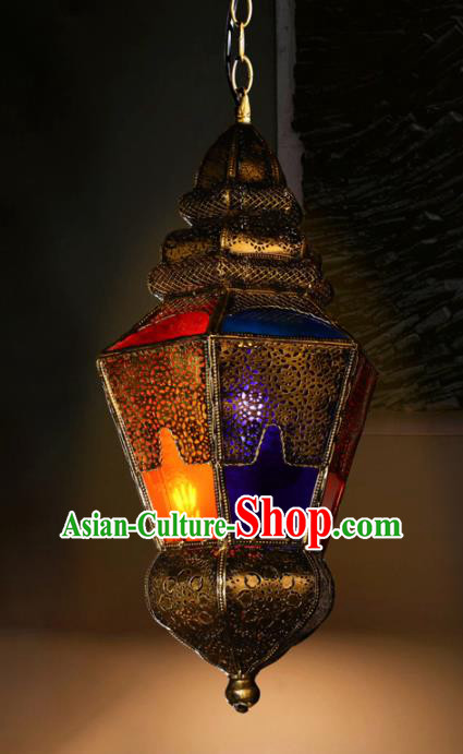 Asian Traditional Iron Ceiling Lantern Thailand Handmade Lanterns Hanging Lamps Asian Traditional Iron Ceiling Lantern Thailand Handmade Lanterns Hanging Lamps