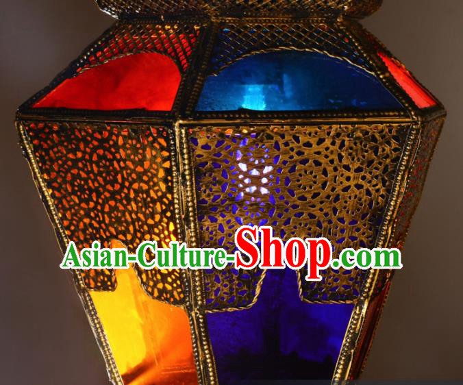 Asian Traditional Iron Ceiling Lantern Thailand Handmade Lanterns Hanging Lamps Asian Traditional Iron Ceiling Lantern Thailand Handmade Lanterns Hanging Lamps