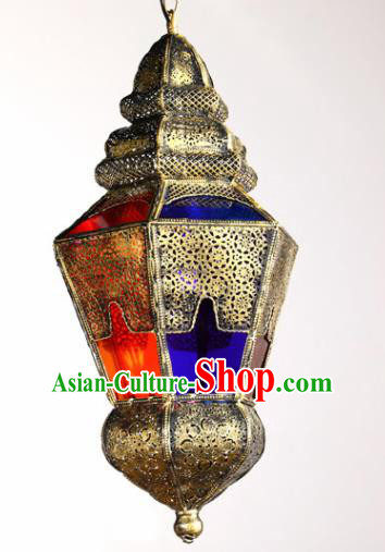 Asian Traditional Iron Ceiling Lantern Thailand Handmade Lanterns Hanging Lamps Asian Traditional Iron Ceiling Lantern Thailand Handmade Lanterns Hanging Lamps