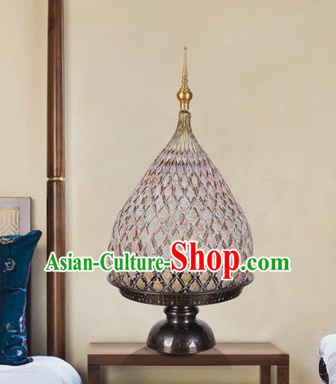 Southeast Asia Traditional Desk Lantern Thailand Handmade Brass Lanterns Southeast Asia Traditional Desk Lantern Thailand Handmade Brass Lanterns