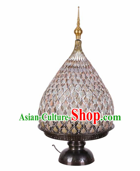 Southeast Asia Traditional Desk Lantern Thailand Handmade Brass Lanterns Southeast Asia Traditional Desk Lantern Thailand Handmade Brass Lanterns