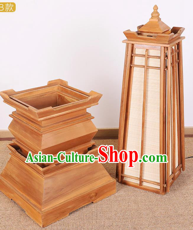 Southeast Asia Traditional Wood Floor Lantern Thailand Handmade Lanterns Southeast Asia Traditional Wood Floor Lantern Thailand Handmade Lanterns
