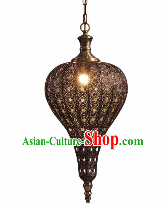 Asian Traditional Hollow Out Iron Ceiling Lantern Thailand Handmade Lanterns Hanging Lamps Asian Traditional Hollow Out Iron Ceiling Lantern Thailand Handmade Lanterns Hanging Lamps