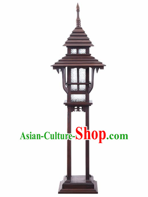 Southeast Asia Traditional Wood Carving Floor Lantern Thailand Handmade Lanterns Southeast Asia Traditional Wood Carving Floor Lantern Thailand Handmade Lanterns