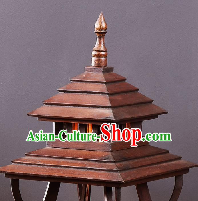 Southeast Asia Traditional Wood Carving Desk Lantern Thailand Handmade Lanterns Southeast Asia Traditional Wood Carving Desk Lantern Thailand Handmade Lanterns