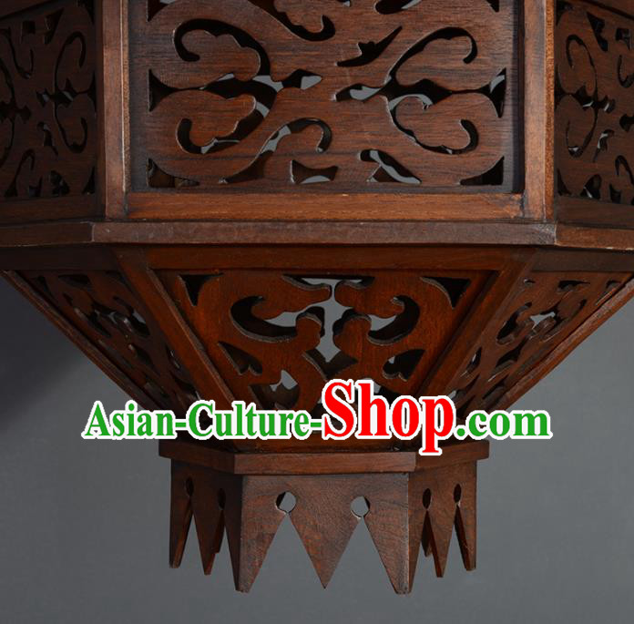 Asian Traditional Wood Carving Ceiling Lantern Thailand Handmade Lanterns Hanging Lamps Asian Traditional Wood Carving Ceiling Lantern Thailand Handmade Lanterns Hanging Lamps