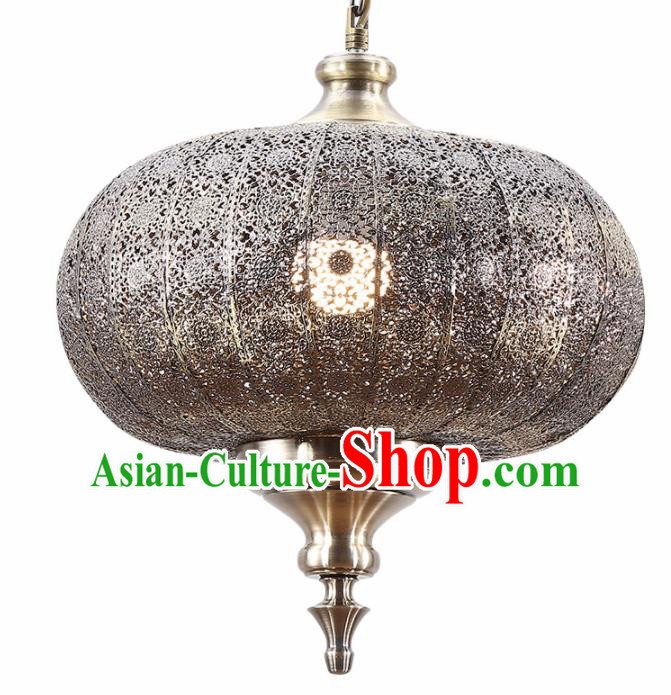 Asian Traditional Iron Carving Ceiling Lantern Thailand Handmade Lanterns Hanging Lamps Asian Traditional Iron Carving Ceiling Lantern Thailand Handmade Lanterns Hanging Lamps