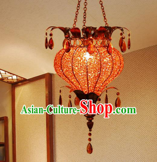 Asian Traditional Red Grass Ceiling Lantern Thailand Handmade Lanterns Hanging Lamps Asian Traditional Red Grass Ceiling Lantern Thailand Handmade Lanterns Hanging Lamps