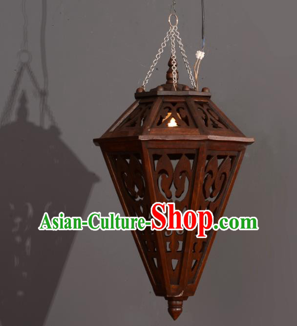 Asian Traditional Carving Wood Ceiling Lantern Thailand Handmade Lanterns Hanging Lamps Asian Traditional Carving Wood Ceiling Lantern Thailand Handmade Lanterns Hanging Lamps