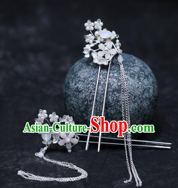 Chinese Traditional Hanfu Tassel Hairpins Ancient Hair Accessories for Women Chinese Traditional Hanfu Tassel Hairpins Ancient Hair Accessories for Women