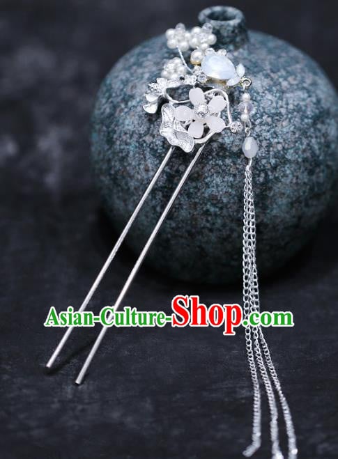 Chinese Traditional Hanfu Tassel Hairpins Ancient Hair Accessories for Women Chinese Traditional Hanfu Tassel Hairpins Ancient Hair Accessories for Women