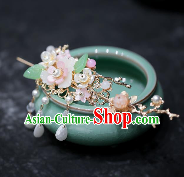 Chinese Traditional Hanfu Hair Crown and Hairpin Ancient Hair Accessories for Women Chinese Traditional Hanfu Hair Crown and Hairpin Ancient Hair Accessories for Women