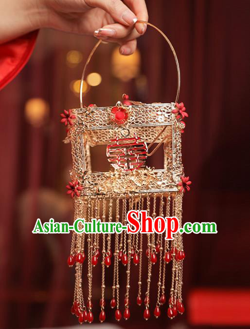 Chinese Ancient Wedding Portable Lantern Accessories Traditional Bride Prop for Women Chinese Ancient Wedding Portable Lantern Accessories Traditional Bride Prop for Women