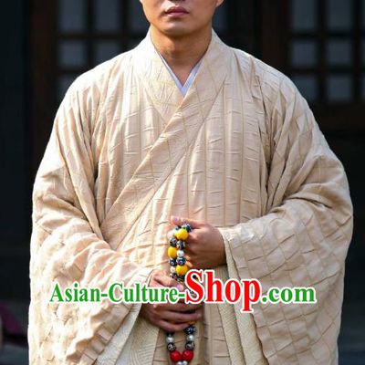 Chinese Ancient Monk Clothing Historical Drama Devastating Beauty Costume for Men