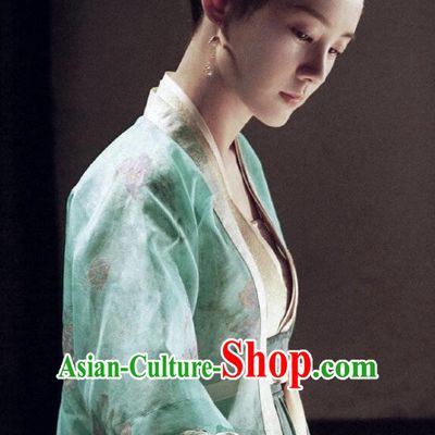 Chinese Ancient Nobility Lady Lu Wenxi Costume Historical Drama Royal Nirvana Song Dynasty Hanfu Dress for Women