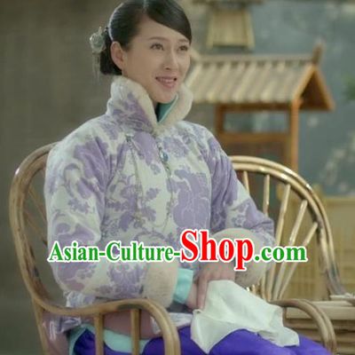 Chinese Ancient Qing Dynasty Concubine Drama WuXin The Monster Killer Costume and Headpiece for Women