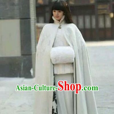 Republic of China Ancient Noble Lady Drama WuXin The Monster Killer Yue Qiluo Costume and Headpiece for Women