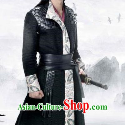 Chinese Ancient Swordsman Zhao Wohuan Clothing Historical Drama Xia Tan Jian Bu Zhi Costume for Men