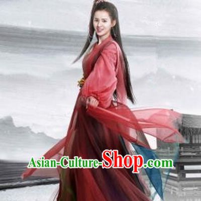 Drama Xia Tan Jian Bu Zhi Chinese Ancient Female Physician Dress Costume and Headpiece for Women