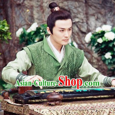 Chinese Ancient Historical Drama A Step Into The Past Qin Dynasty Prince Zhao Pan Costume for Men