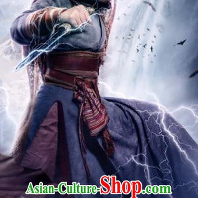 Chinese Drama Guardians of The Ancient Oath Ancient Demon Master Qiu Xiaotong Costume and Headpiece for Women
