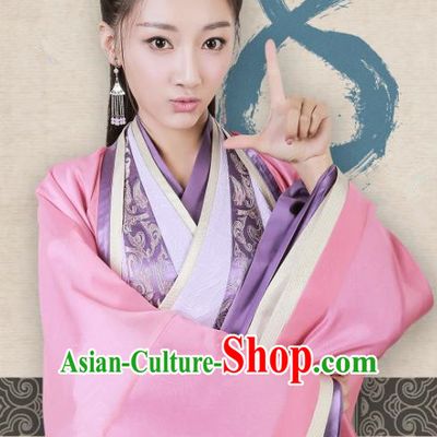 Chinese Historical Drama Swords of Legends Ancient Royal Princess Costume and Headpiece for Women