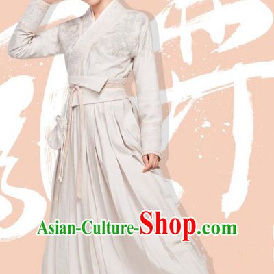 Chinese Ancient Civilian Lady Ye Ningzhi Hanfu Dress Historical Drama Legend of the Phoenix Costume and Headpiece for Women