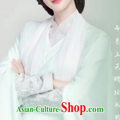 Chinese Ancient Court Maid Ye Ningzhi Green Hanfu Dress Historical Drama Legend of the Phoenix Costume and Headpiece for Women