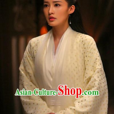 Qing Yu Nian Chinese Historical Drama Joy of Life Ancient Princess Lin Wan Er Costume and Headpiece Complete Set