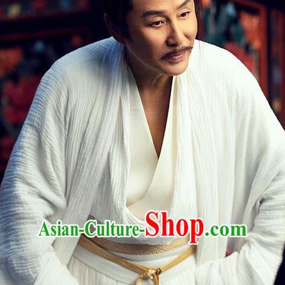 Historical Drama Qing Yu Nian Chinese Ancient Emperor Joy of Life Costume and Headpiece Complete Set