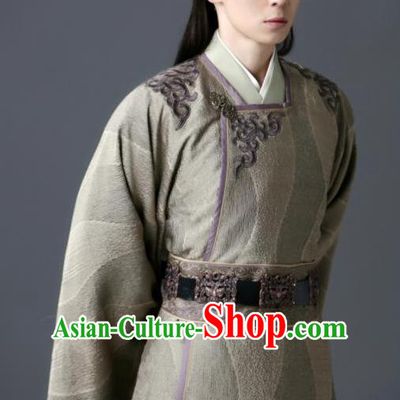 Drama Listening Snow Tower Chinese Ancient Prince Gu Guang Historical Costume and Headwear for Men