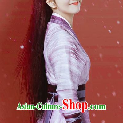 Chinese Ancient Ming Dynasty Female Detective Dress Drama Under the Power Yuan Jinxia Costume and Headpiece for Women