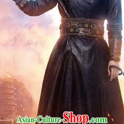 Chinese Ancient Tang Dynasty Female Swordsman Ye Yuanan Dress Historical Drama An Oriental Odyssey Costume and Headpiece for Women